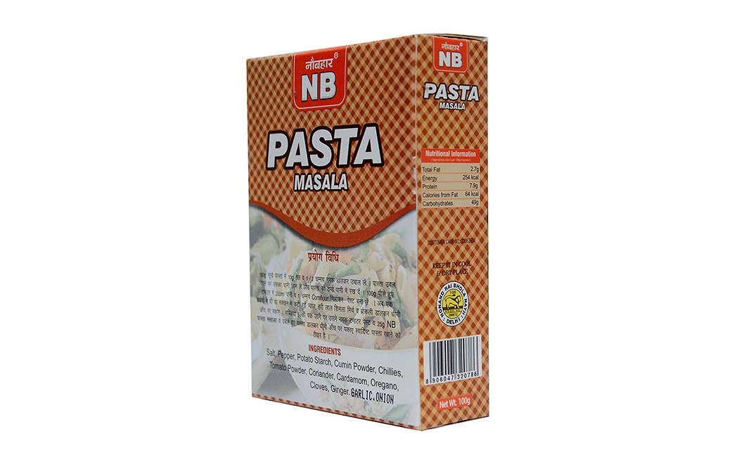 Nau Bahar Pasta Masala    Box  100 grams
